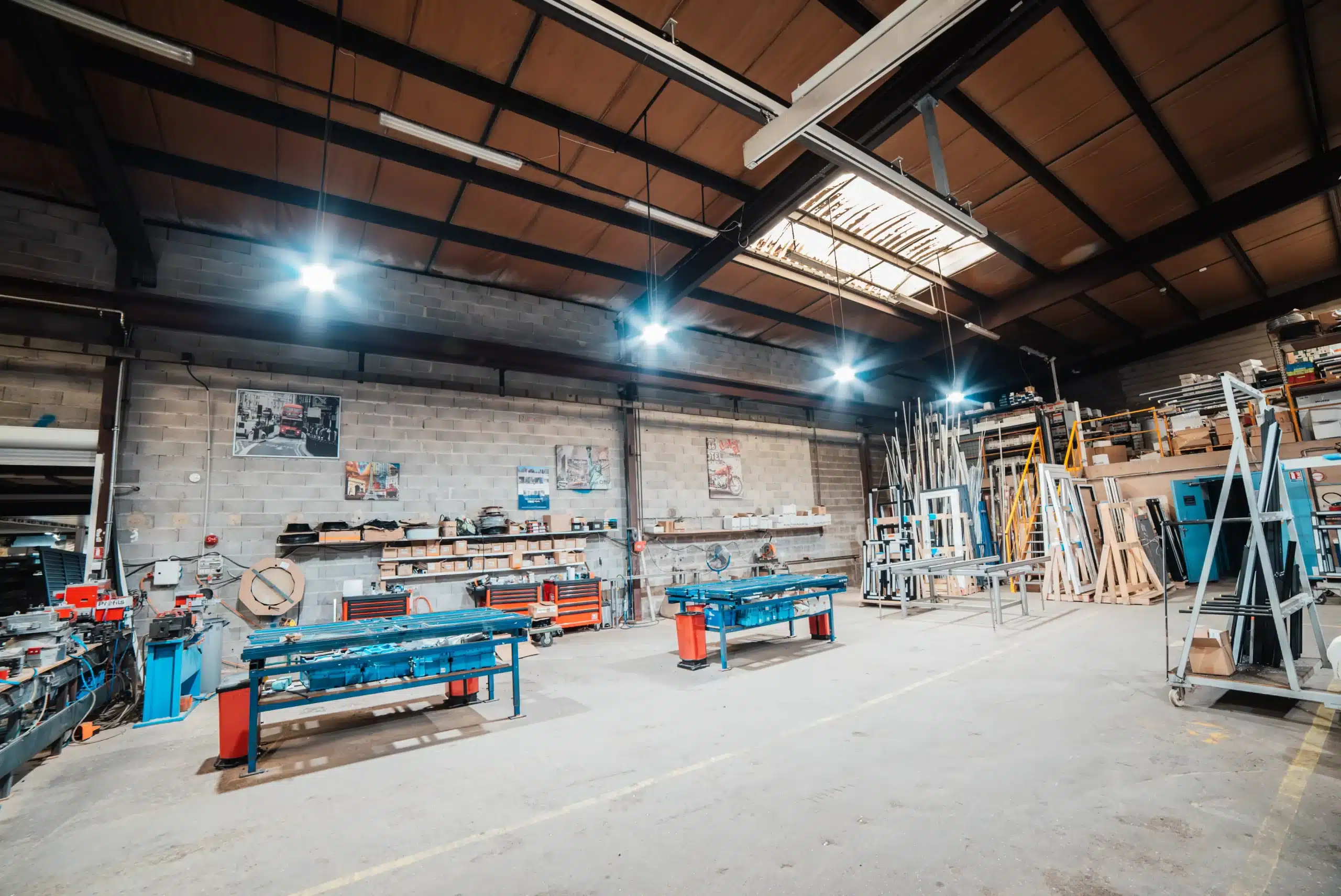 Machines-outils de prÃ©cision â€“ usine Var Pose Alu