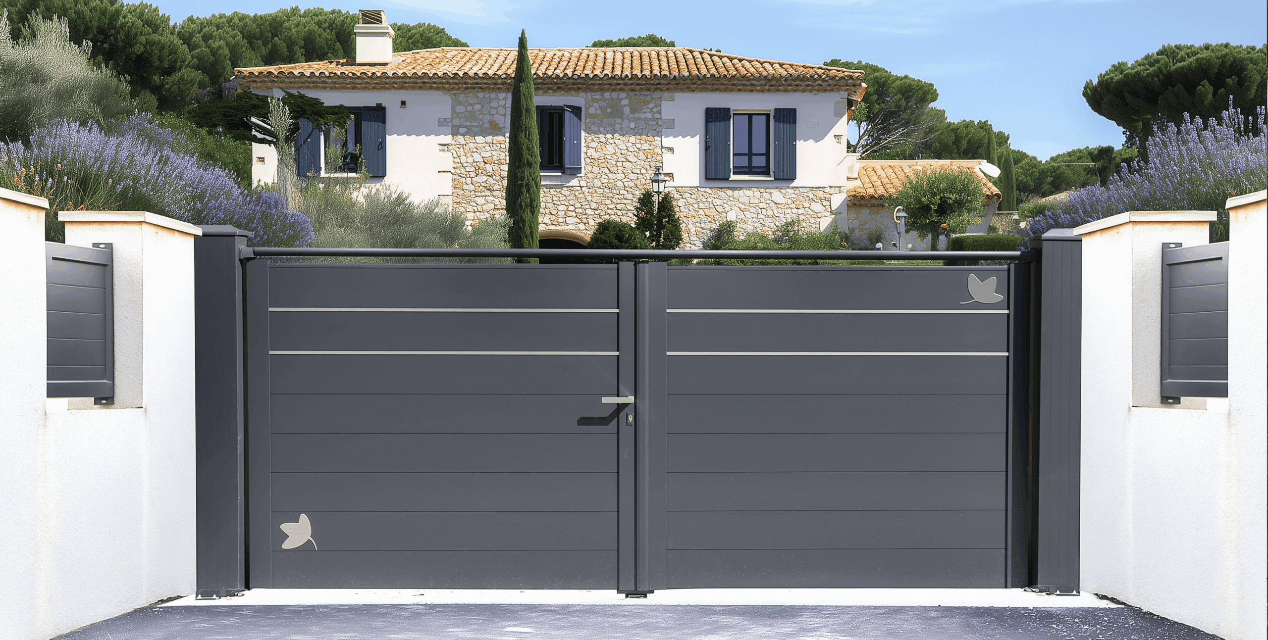 Portail aluminium sur mesure Ã  Ollioules : Robustesse et Ã©lÃ©gance pour votre villa