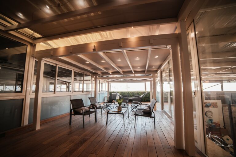pergola blanche terrasse